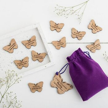 ‘10 Reasons Why We Love You’ Butterfly Tokens, 2 of 3