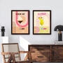 The 'Dirty Cocktail Club' Set Of Six Wall Prints, thumbnail 3 of 6