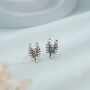 Tiny Scorpion Stud Earrings, thumbnail 3 of 10