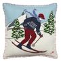Alpine Skiing Man Cushion, thumbnail 2 of 3