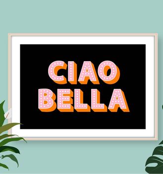 Ciao Bella Print, 6 of 6