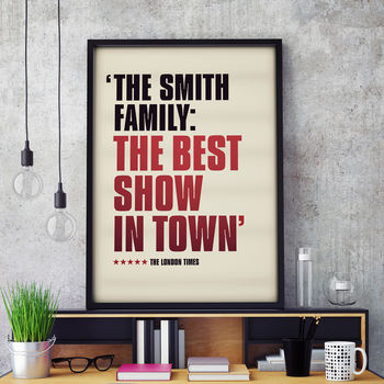 Personalised Theatre Review Poster, 6 of 9