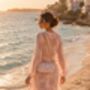 Pink Sands | Blush Embroidered Clutch Bag, thumbnail 2 of 8