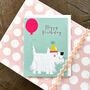 Mini Westie Birthday Card, thumbnail 1 of 5