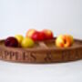 Personalised Wooden Fruit Bowl, thumbnail 2 of 4