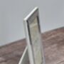 Beltrami Silver Plated Light Grey Border Photo Frame, thumbnail 3 of 3
