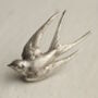 Silver Bird Brooch, thumbnail 4 of 7