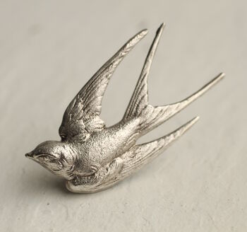 Silver Bird Brooch, 4 of 7