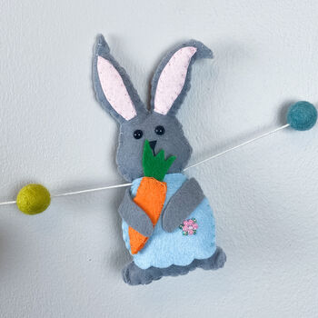Easter Bunnies And Chick Garland, 4 of 6