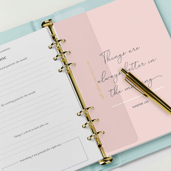 Personalised Believe You Can Life Planner, 3 of 12