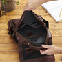 Personalised Leather Laptop Backpack, thumbnail 4 of 5