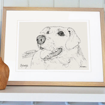 Personalised Pet Line Drawing, 6 of 11