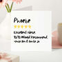Personalised Niece Birthday Review Card Funny Card From Auntie Or Uncle, thumbnail 1 of 4