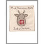 Personalised Reindeer Christmas Card For Him Or Her, thumbnail 7 of 12