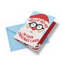 Scream And Shake 3D Funny Santa Christmas Card! Humourous Xmas Joke Card For Him And Her, thumbnail 10 of 10