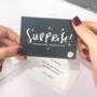 ‘Bonjour’ Hand Lettered Mirror Decal, thumbnail 2 of 2