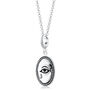 Sterling Silver Crying Eye Charm Necklace, thumbnail 1 of 4