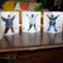 'Send A Hug' Christmas Greetings Card, thumbnail 7 of 11