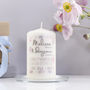 Personalised 'Got Married' Wedding Candle, thumbnail 4 of 7