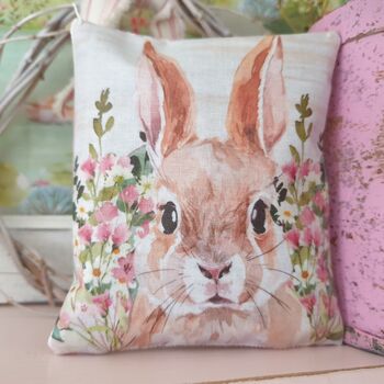 Spring Bunny Illustration Scented Gift Bag Decoration, 5 of 5