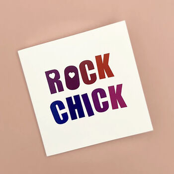 Rock Chick Card, 2 of 3