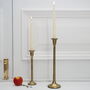 Elegant Brass Candlestick, thumbnail 3 of 7