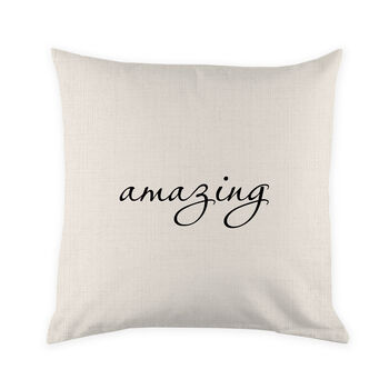 Personalised Empowering Word Cushion Cover, 3 of 5
