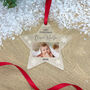Personalised Baby's 1st Christmas Star Acrylic Hanging Decoration Bauble, thumbnail 1 of 2