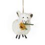 Handmade Felt Meryl Sheep Easter Decoration, thumbnail 2 of 3