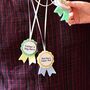 Personalised Father's Day Award Medals Craft Kit, thumbnail 6 of 12