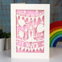 Personalised First Birthday Card, thumbnail 8 of 9