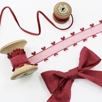 Deep Red, Luxury Heart Ribbon Collection, 5 of 9