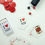 Personalised I Heart Playing Cards In A Tin, thumbnail 1 of 7