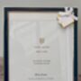 Isaac Jacobs Navy And Gold Tone Photo Frame, Eight X Ten, thumbnail 2 of 3