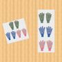 Gardening Gloves Wild Flower Design, thumbnail 2 of 5