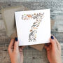 Age Number Birthday Card With Animals, thumbnail 7 of 10