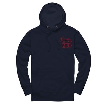 Personalised Soul Mate Unisex Hoodie With Initial On Sleeve, 8 of 12