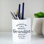 Personalised Ceramic Pencil Or Plant Pot, thumbnail 7 of 8