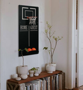 Basketball Metal Wall Hanging Game, 4 of 9