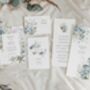 Dusty Blue Wedding Invitations, thumbnail 4 of 4