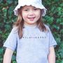 Personalised 'Loves Daddy' Kids T Shirt, thumbnail 3 of 5