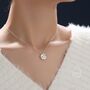 Small Rose Flower Pendant Necklace, thumbnail 6 of 11
