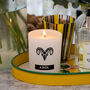 Birthday Horoscope Star Sign Personalised Candle, thumbnail 1 of 7