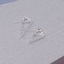 Sterling Silver Avante Studs, thumbnail 4 of 5