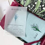 Personalised Choose Your 'Birth Flower' Scarf, thumbnail 3 of 12