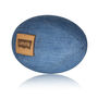 Personalised Denim Rugby Ball Four Panel Jeans Ball, thumbnail 3 of 3