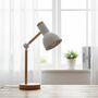 Mint Green Scandinavian Desk Lamp | Adjustable Light, thumbnail 3 of 7