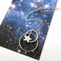 Starlit Necklace With Initial, thumbnail 1 of 9