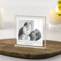 Personalised First Father’s Day Photo Block | Gift From Baby, thumbnail 1 of 3