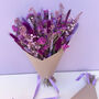 Dark Purple Wildflower Bouquet, thumbnail 4 of 10